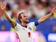Harry Kane igualou o recorde inglês de Wayne Rooney