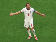 Kane é titular no jogo da Inglaterra contra a Argentina nas semifinais