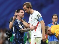 A Inglaterra de Kane perdeu para a Argentina nas semifinais da Copa do Mundo