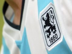 Os direitos de mercadoria forçaram o 1860 München a mudar temporariamente o brasão do clube