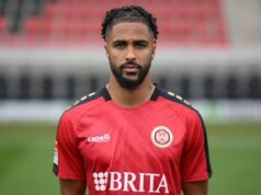 O ex-jogador juvenil da Inglaterra chegou ao Ingolstadt vindo do Notts