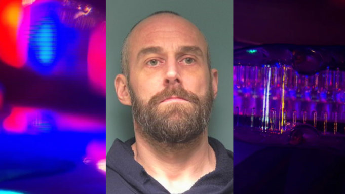 Um homem do Oregon encontrado com um adolescente bêbado no banco de trás de um carro foi condenado à prisão.