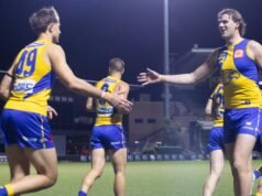 AFL WATCH: Como os 19 Eagles listados na AFL venceram a vitória de 39 pontos do Friday Night Lights da Costa Oeste em East Fremantle