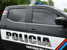 Ela relatou que seu ex roubou US$ 1.200, US$ 300 mil e joias de um cofre no bairro de Cabildo.