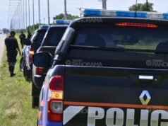 Choque na Estrada Provincial nº 3: Encontraram uma pessoa sem vida dentro do carro