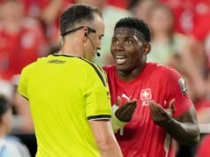 Qual foi a identificação enganosa do cartão vermelho mostrada na Argentina x Suíça? | Notícias da Copa do Mundo 2026