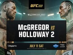 Como assistir à pesagem McGregor x Holloway na CBS