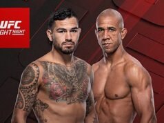 Grande confronto adicionado com o retorno do UFC a Sacramento.