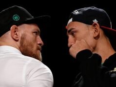Holloway conta com o apoio de McGregor em sua tão esperada luta.