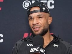 Christian Leroy Duncan anunciou recentemente a divisão dos médios do UFC.