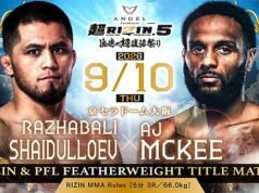 PFL, Rizin faz história no MMA com duas lutas pelo título no Super Rizin 5