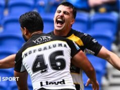 Superliga: Huddersfield Giants 24-36 York Knights