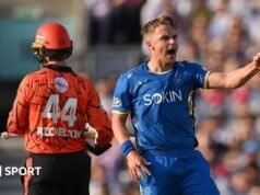 Resultados do The Hundred 2026: Sam Curran leva o MI London à vitória sobre o Sunrisers Leeds