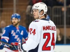 Blues assinou com F Connor McMichael um contrato de 6 anos no valor de US$ 40,5 milhões.
