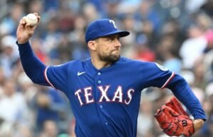 Arremessadores titulares dos Rangers, os Braves vêm com perguntas.