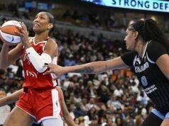 O status de A’ja Wilson permanece incerto enquanto os Ases se preparam para o Sky.