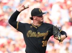 Paul Skeens do Pirates continua sua seqüência de vitórias no confronto com o Braves