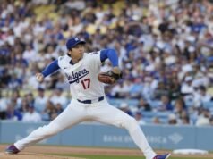 O ás dos Dodgers, Shohei Ohtani, é dúvida para lançar no All-Star Game.