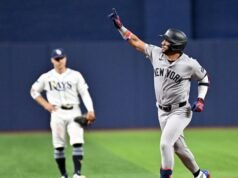 Os Yankees venceram os Rays com 3 rebatidas, todos home runs