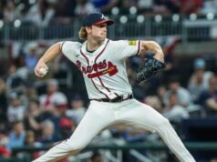 O novato do Braves, RHP Owen Murphy, fará sua primeira estreia na MLB contra o Rangers.
