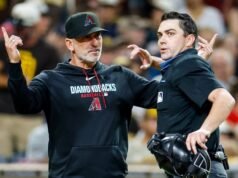 O técnico do D-Backs, Torey Lovullo, foi demitido por discutir a recusa.