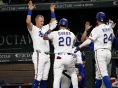 Os Rangers perderam a liderança, mas deixaram os Angels para liderar o AL West.