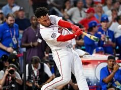 Willson Contreras e Jordan Walker lideram o derby de home run da primeira rodada