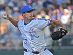 A durabilidade de Seth Lugo está em exibição enquanto os Royals pretendem varrer os Giants.