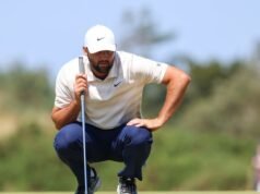 Scottie Scheffler entra em campo, fazendo sua estreia no 3M Open em Minnesota.