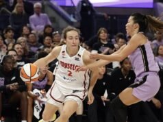 A finalização notável ajuda os Mystics a quebrar a seqüência de nove vitórias consecutivas das Valquírias.