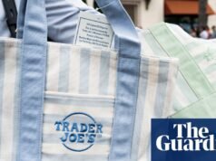 Entrei em uma longa fila para comprar a sacola viral do Trader Joe. O que descobri me surpreendeu | Supermercado