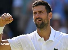 Resultados de Wimbledon 2026: Novak Djokovic vence Arthur Rinderkinch para igualar o recorde de vitórias de Roger Federer, Janic Sr.