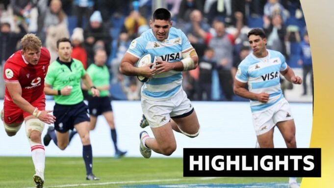 Destaques do Campeonato das Nações: Argentina 35-21 País de Gales