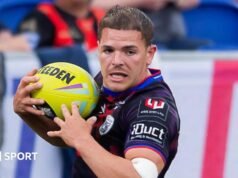 Bailey Hodgson: O lateral do Leigh Leopards provavelmente ficará de fora pelo resto da temporada.