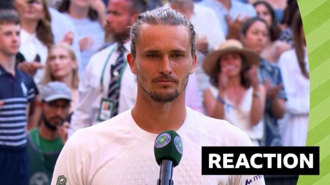 A multidão de Wimbledon ‘desempenhou um papel importante’ para que eu chegasse à final – Zverev