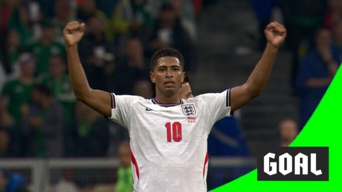 Bellingham deu a liderança à Inglaterra contra o México