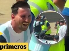 O comediante Miguel Martin imita a risada de Messi com tom tucumano.