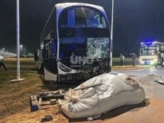 Acidente de ônibus em Sauce Viejo causou vários feridos