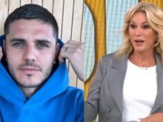 Mauro Icardi e Yanina Latorre intensificaram o conflito nas redes sociais