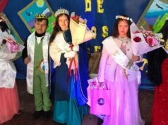 Lara Perugini foi coroada no Festival Nacional do Estudante