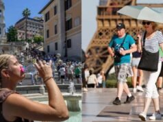 Mais de 130 milhões de europeus enfrentam ondas de calor extremas