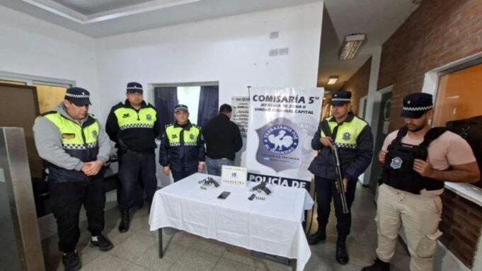Preso em Tucumán após agressão por ameaça com arma de fogo