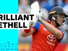Inglaterra x Índia – T20, Old Trafford: os melhores momentos de Bethel contra a Índia