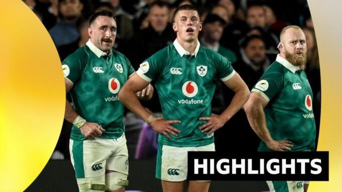 Destaques: Nova Zelândia esmaga a Irlanda no Eden Park