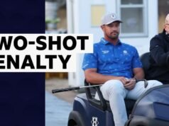 Open Championship 2026: Bryson DeChambeau atinge Open com penalidade chocante de duas tacadas
