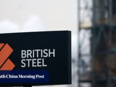Uma empresa chinesa exigiu compensação da Grã-Bretanha pela nacionalização do aço britânico.