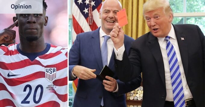 A intervenção de Trump é consistente com a história do organismo desportivo A intervenção de Trump é consistente com a história do organismo desportivo