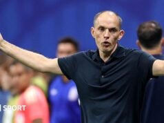 Copa do Mundo de 2026: Thomas Tuchel mantém apoio da FA apesar da derrota da Inglaterra