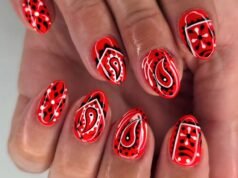 15 designs de unhas de gel imperdíveis para o seu quadro de humor