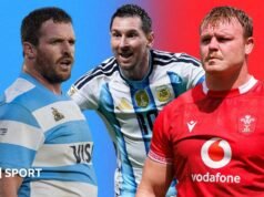 Campeonato das Nações: País de Gales pretende ser manchete do rugby na Argentina louca por futebol